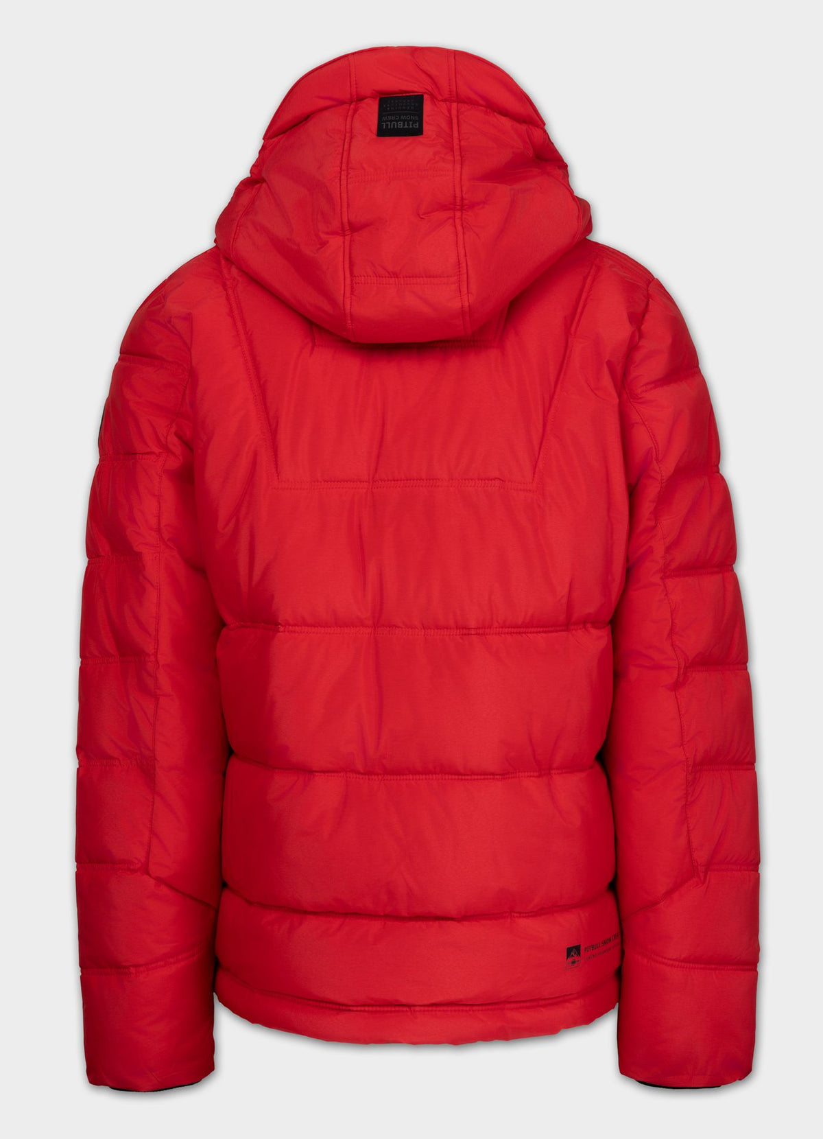 Quilted winter jacket with hood PIEDMONT