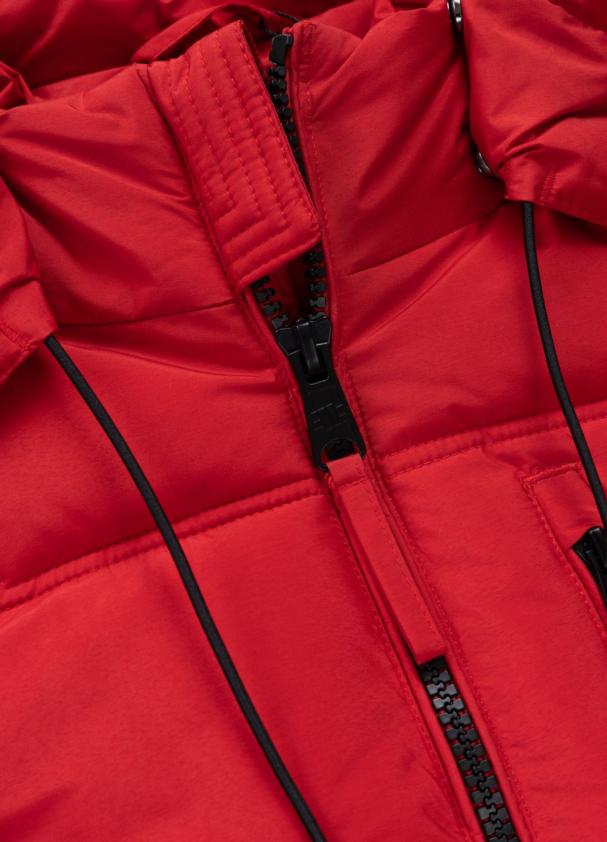 Quilted winter jacket with hood PIEDMONT