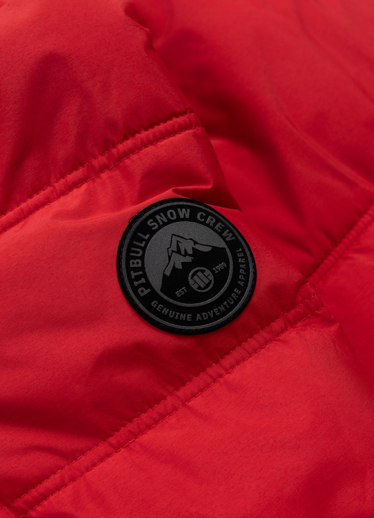 Quilted winter jacket with hood PIEDMONT