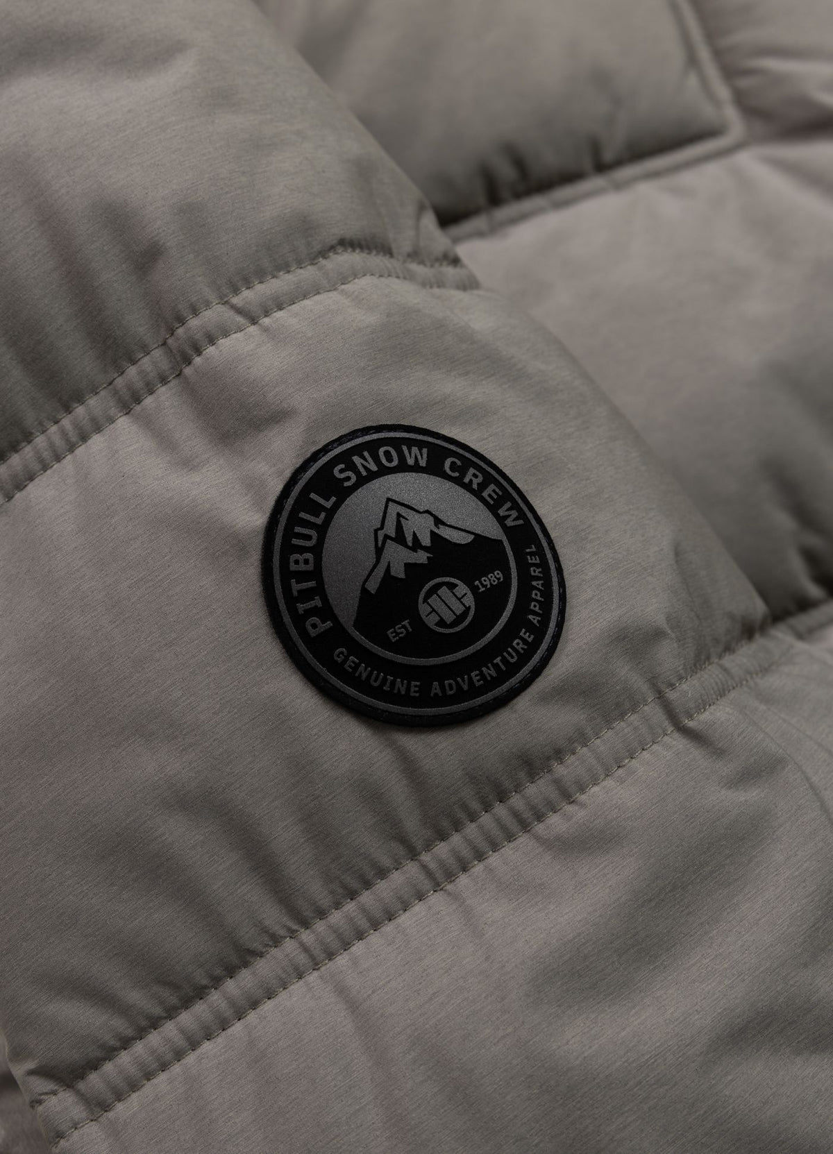 Quilted winter jacket with hood PIEDMONT