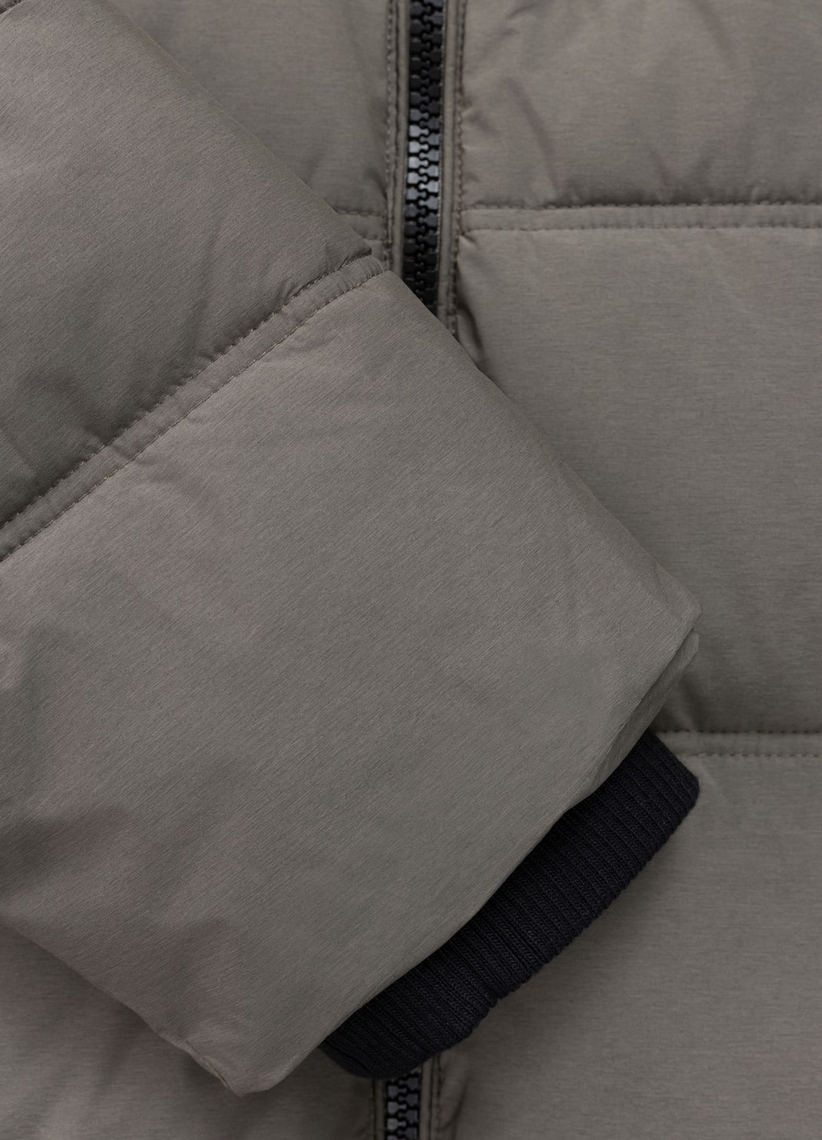 Quilted winter jacket with hood PIEDMONT