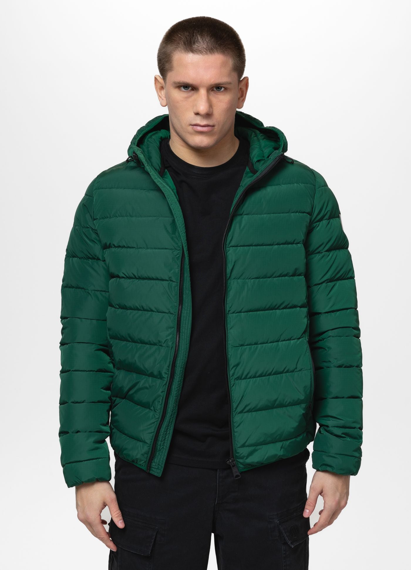 Quilted winter jacket with hood SEACOAST III