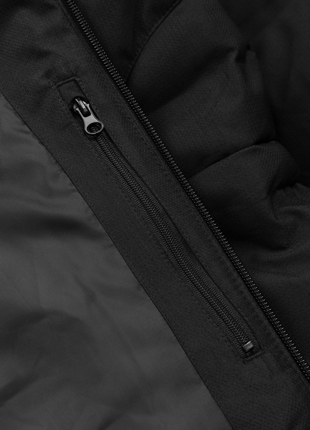 Quilted winter jacket with hood STANFORD