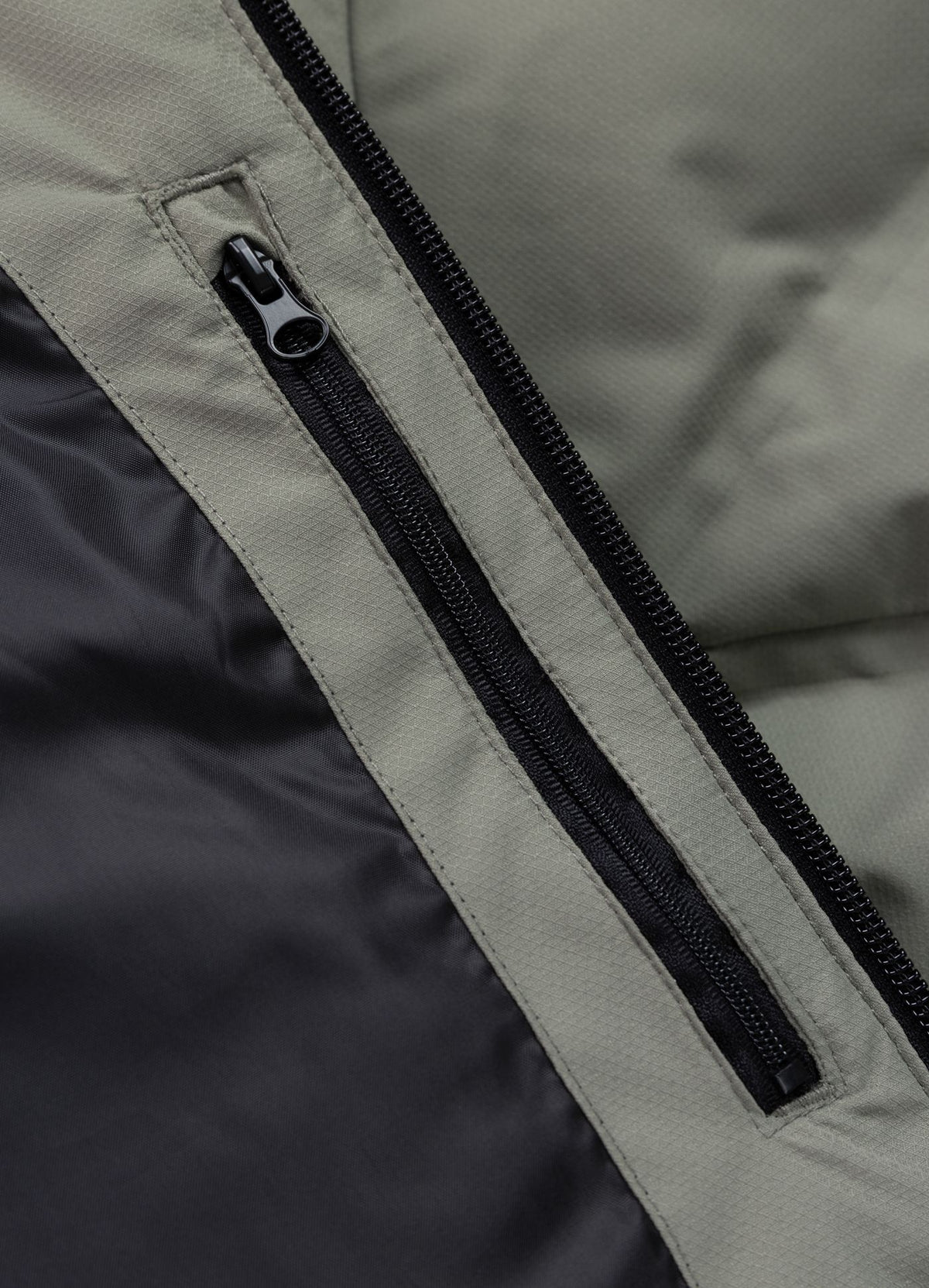 Quilted winter jacket with hood STANFORD