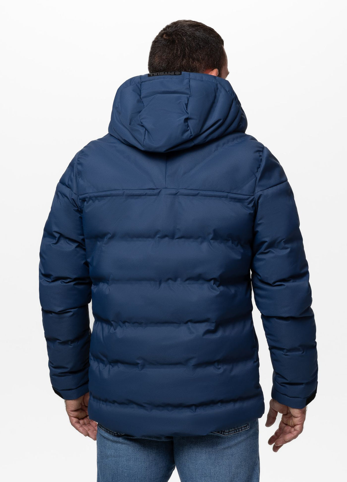 Quilted winter jacket with hood STANFORD