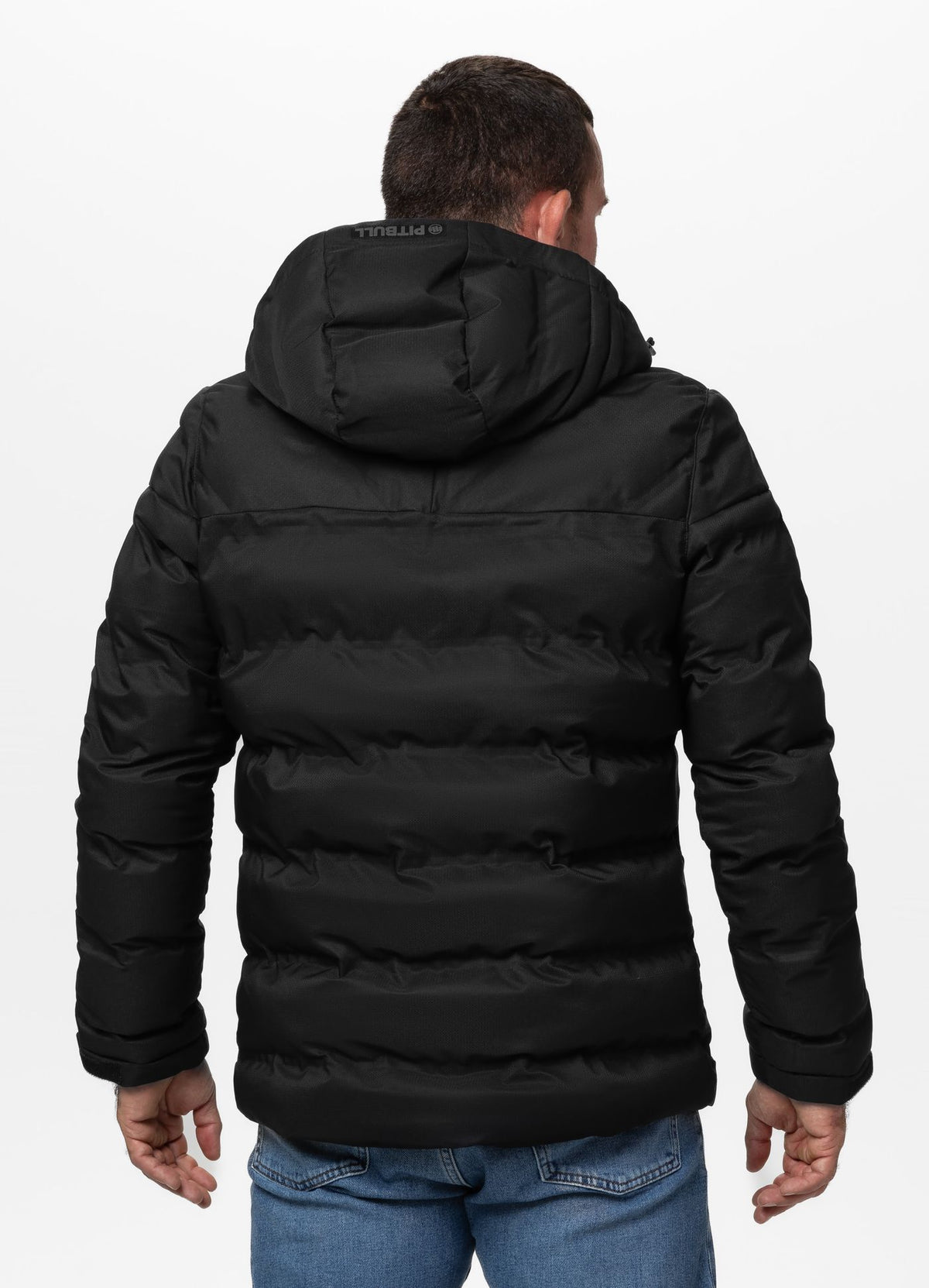 Quilted winter jacket with hood STANFORD