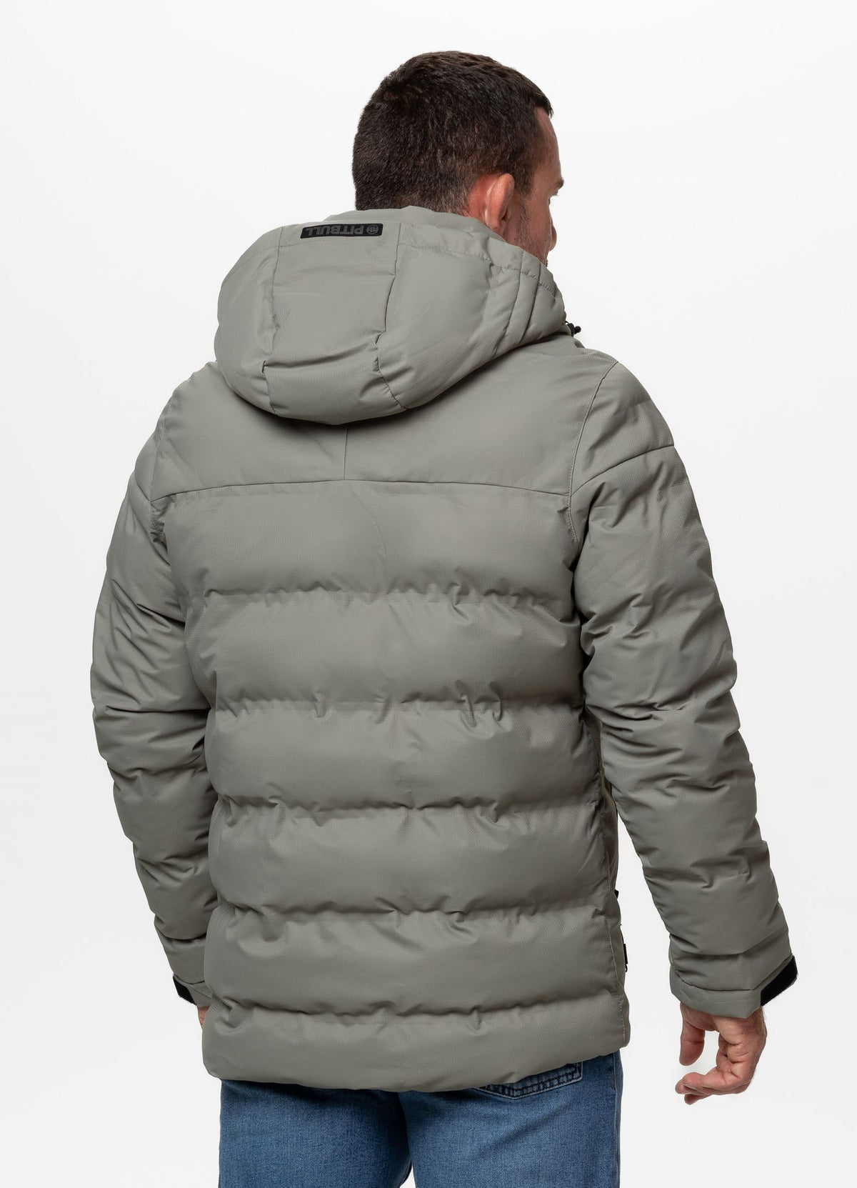 Quilted winter jacket with hood STANFORD