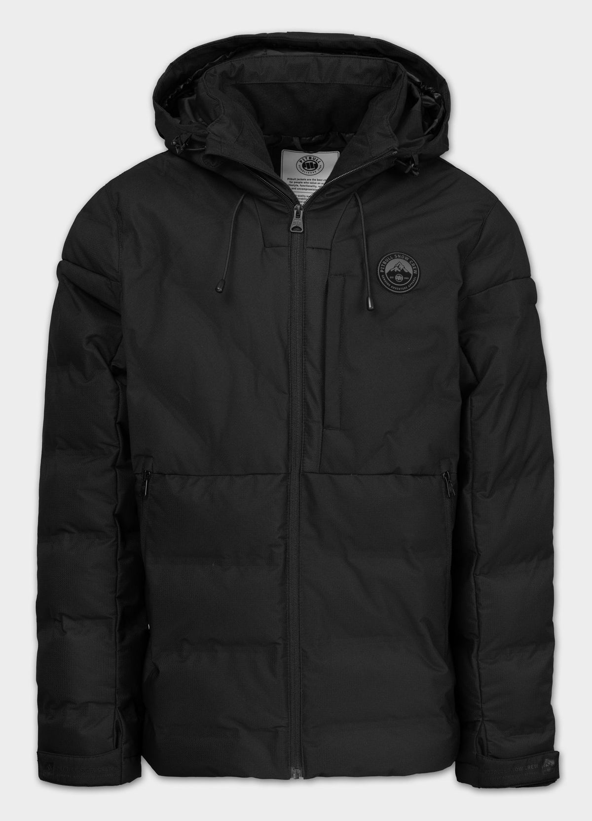 Quilted winter jacket with hood STANFORD