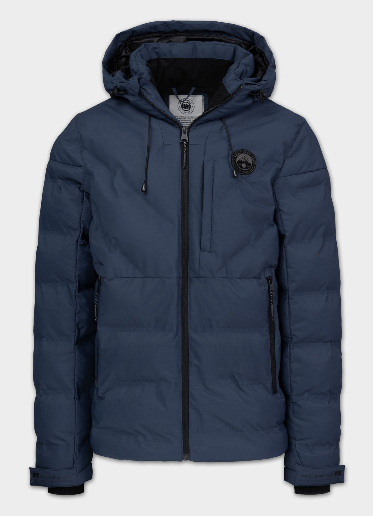 Quilted winter jacket with hood STANFORD