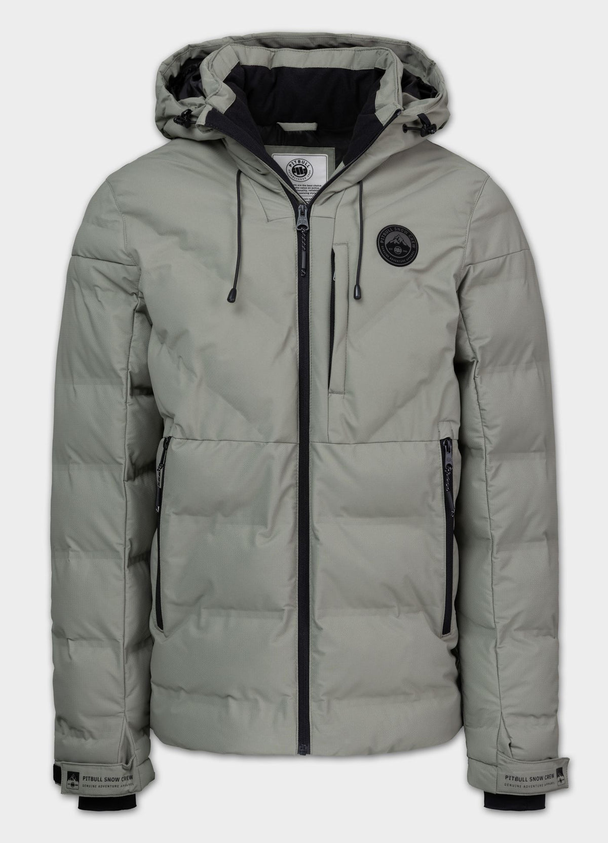Quilted winter jacket with hood STANFORD