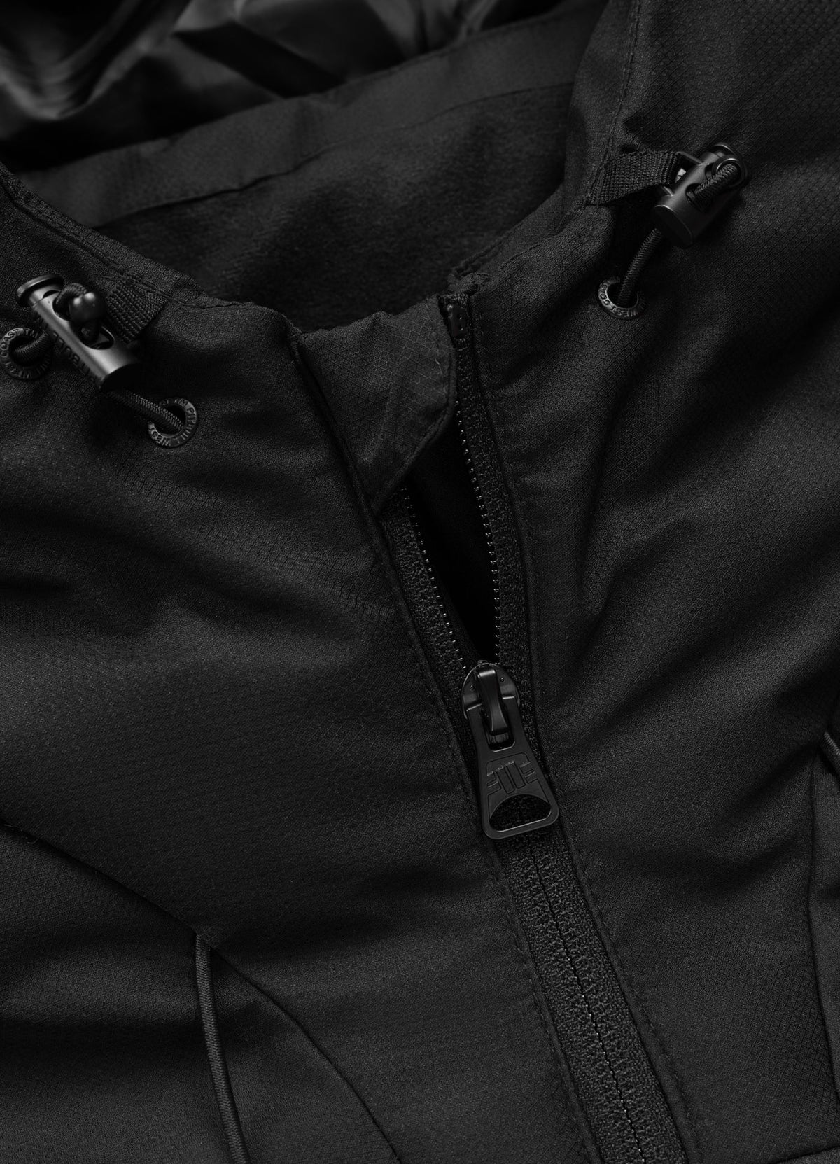 Quilted winter jacket with hood STANFORD