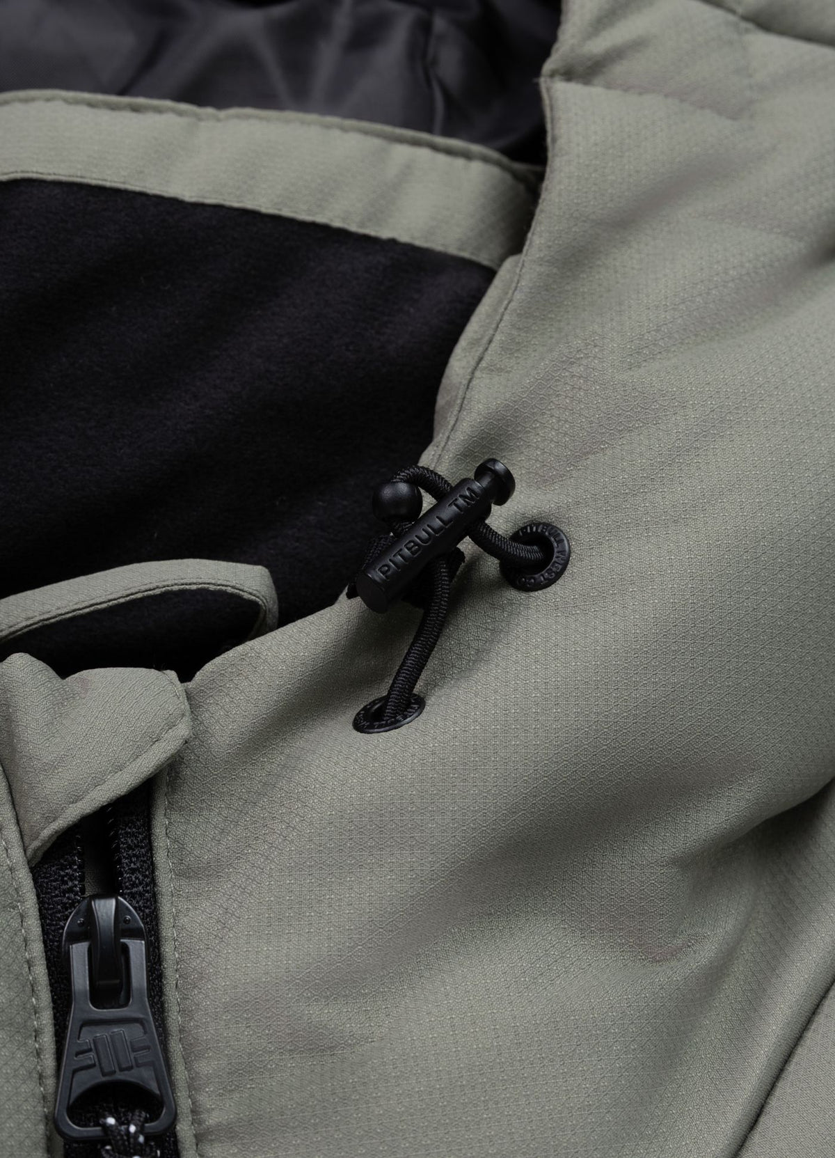 Quilted winter jacket with hood STANFORD