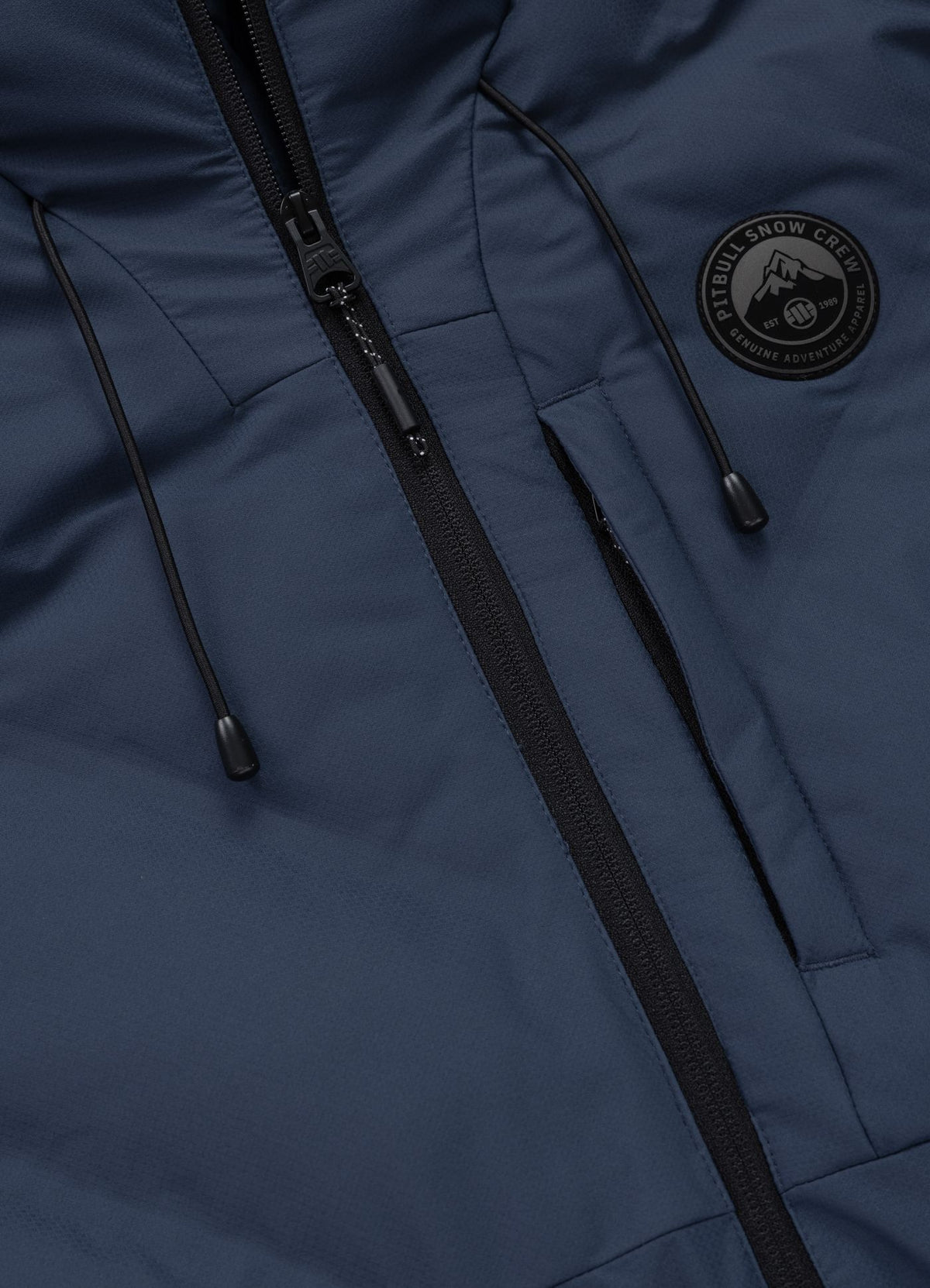 Quilted winter jacket with hood STANFORD