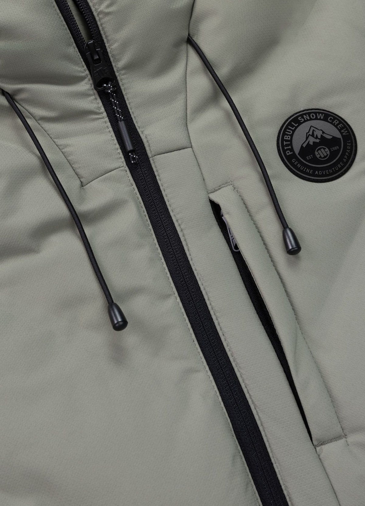 Quilted winter jacket with hood STANFORD