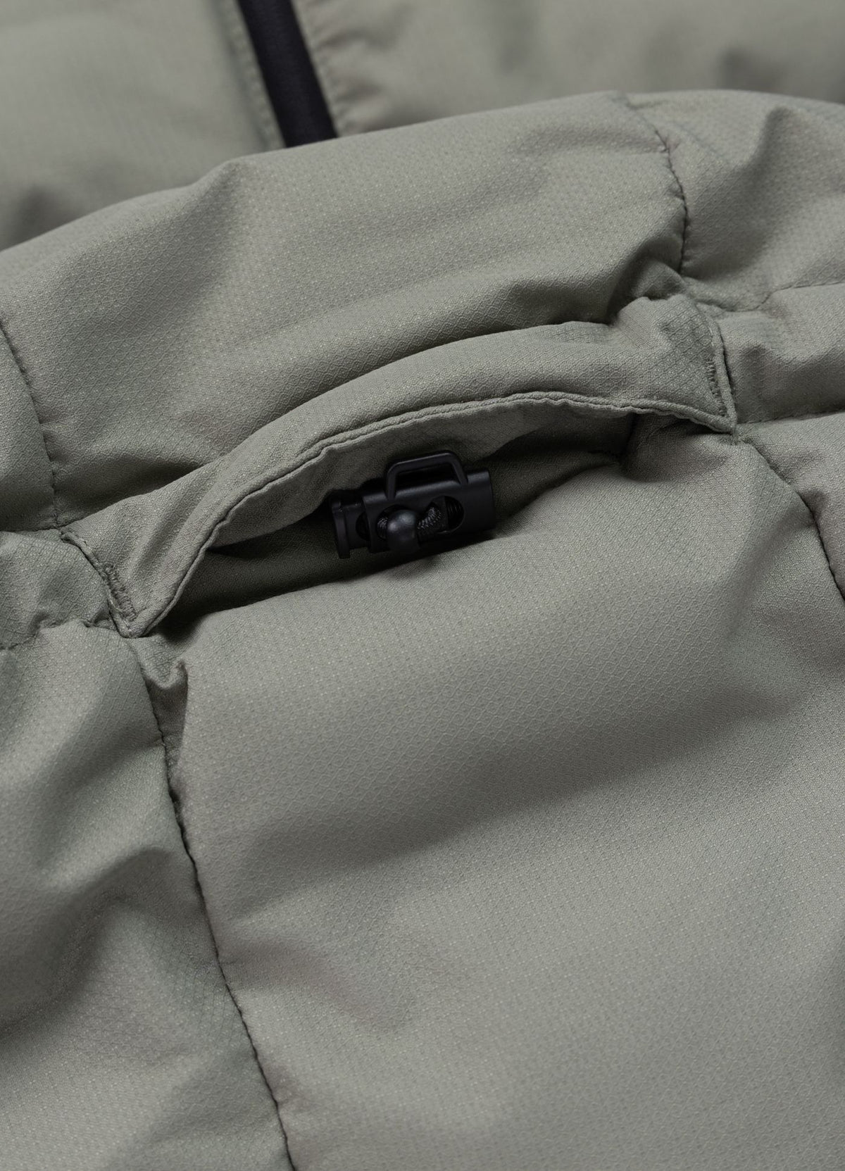 Quilted winter jacket with hood STANFORD