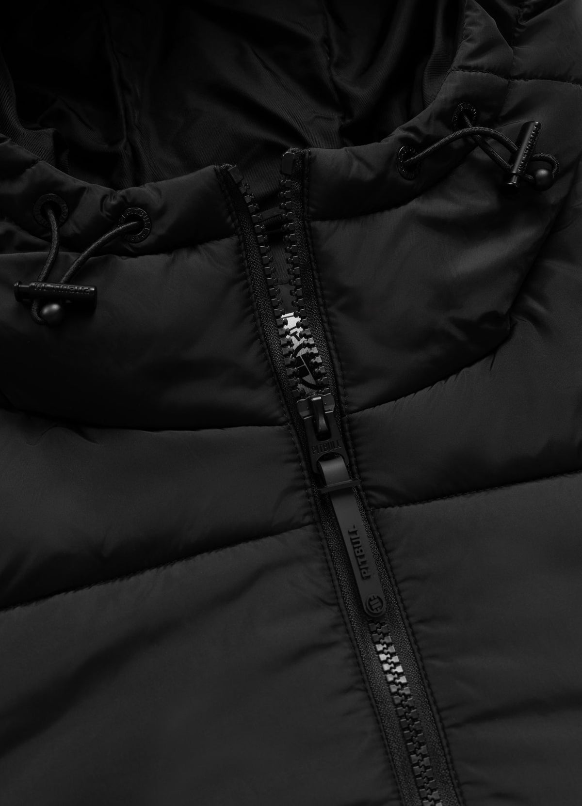 Quilted winter jacket with hood VISTA
