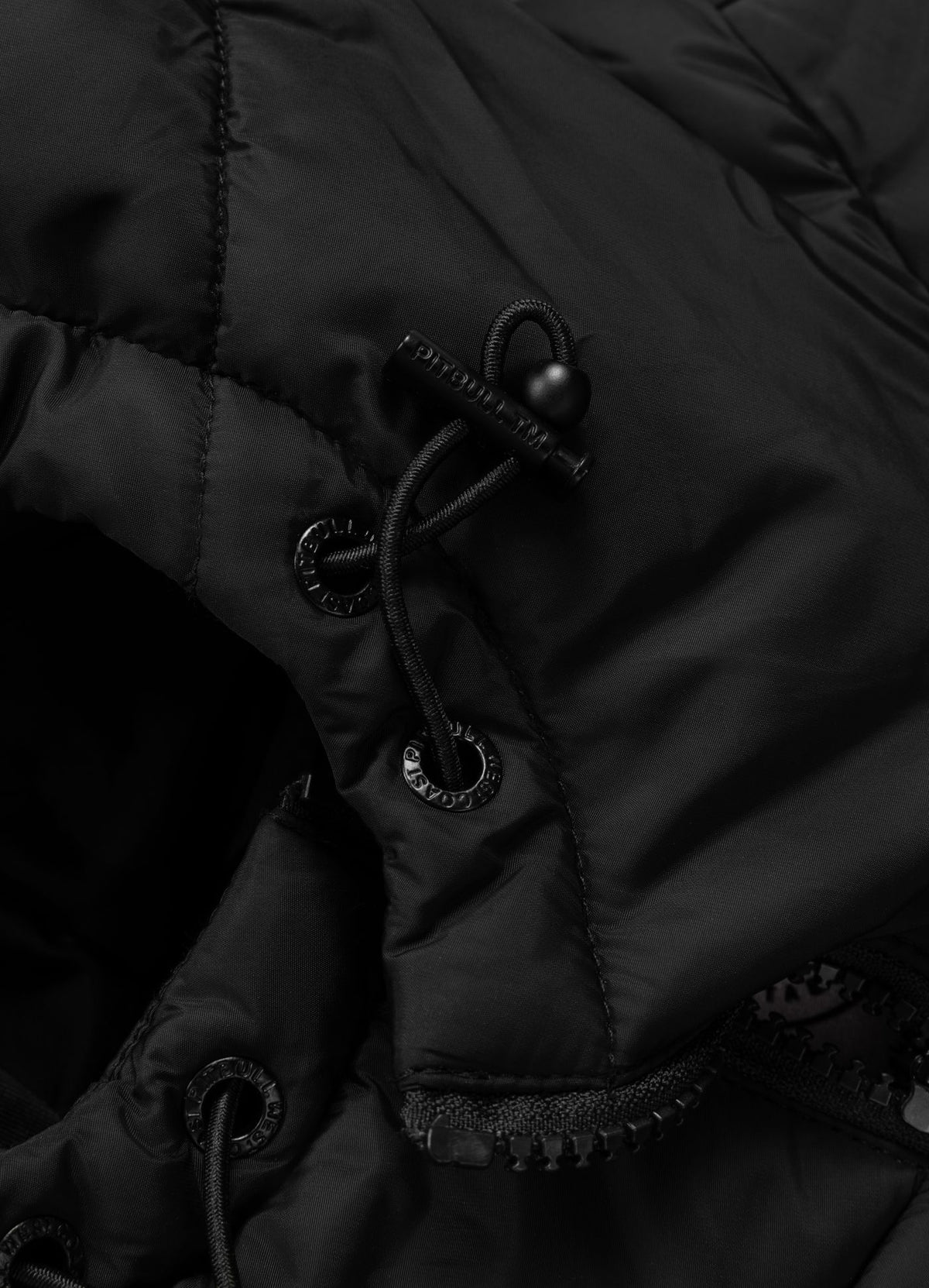 Quilted winter jacket with hood VISTA