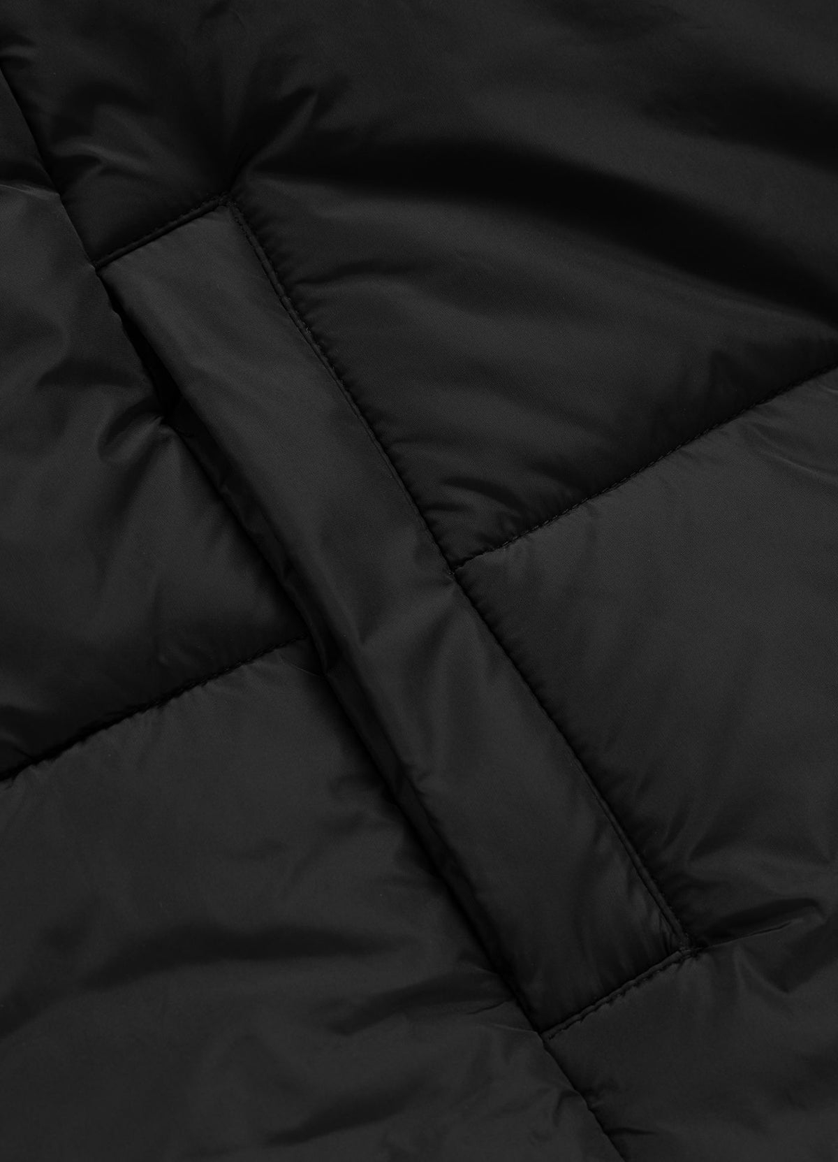 Quilted winter jacket with hood VISTA