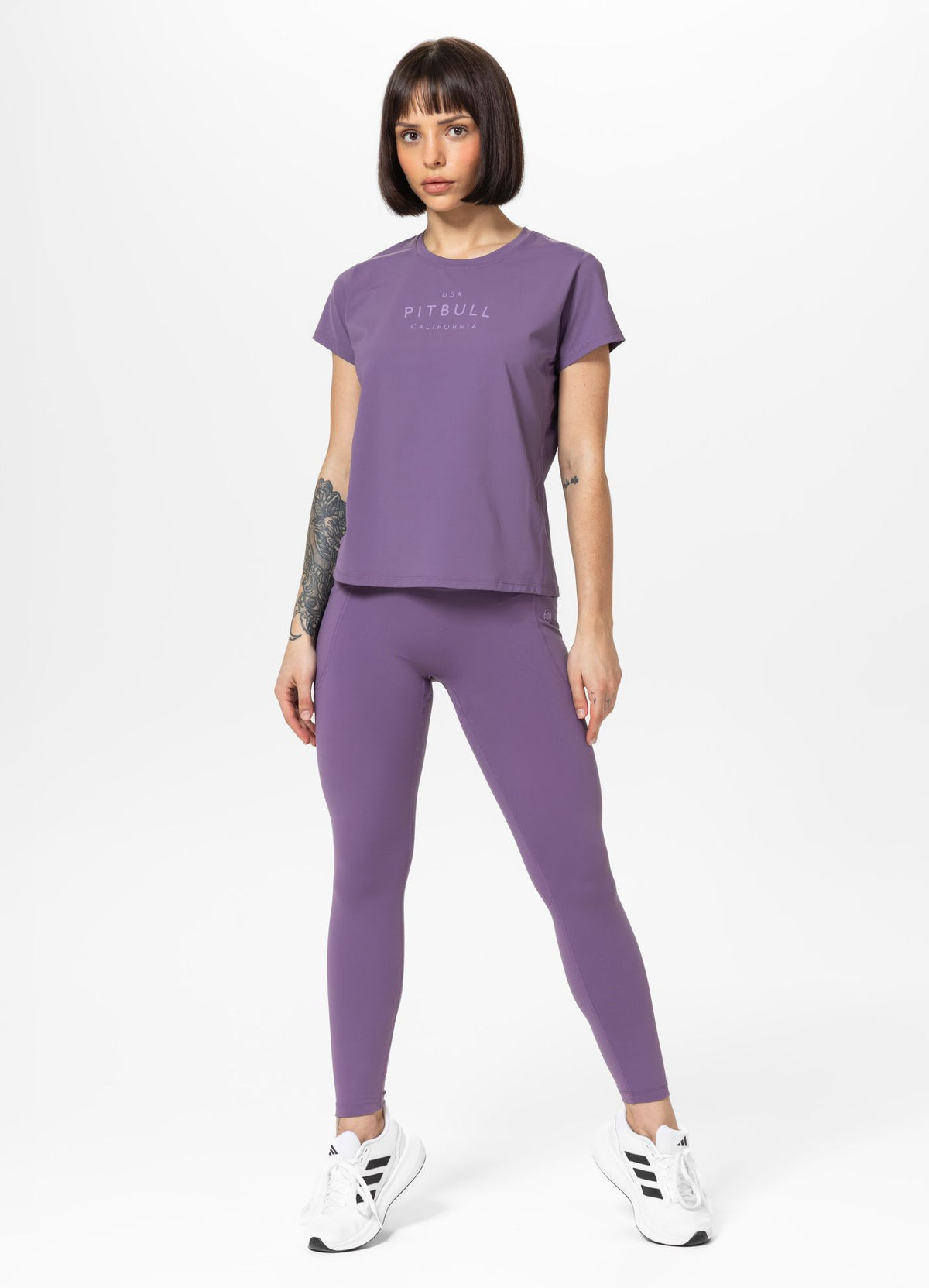 Women's Sports Leggings AVENIDA - Violet