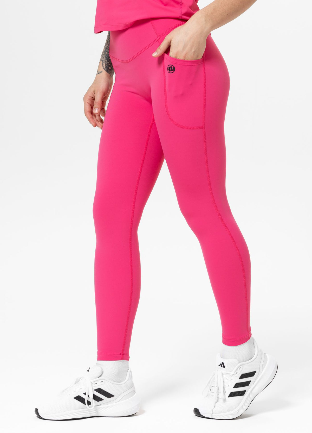 Women's Sports Leggings AVENIDA - Raspberry