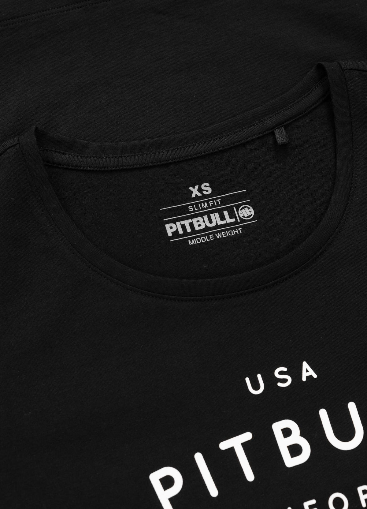 Women's longsleeve Slim Fit USA CAL - Black