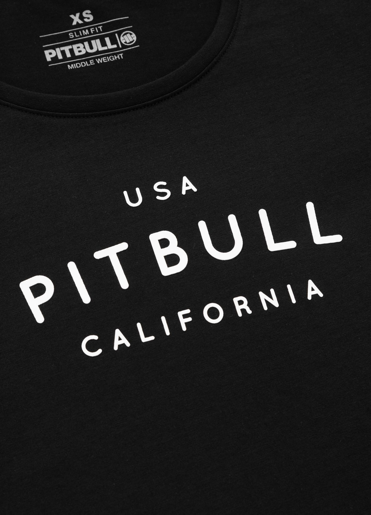 Women's longsleeve Slim Fit USA CAL - Black