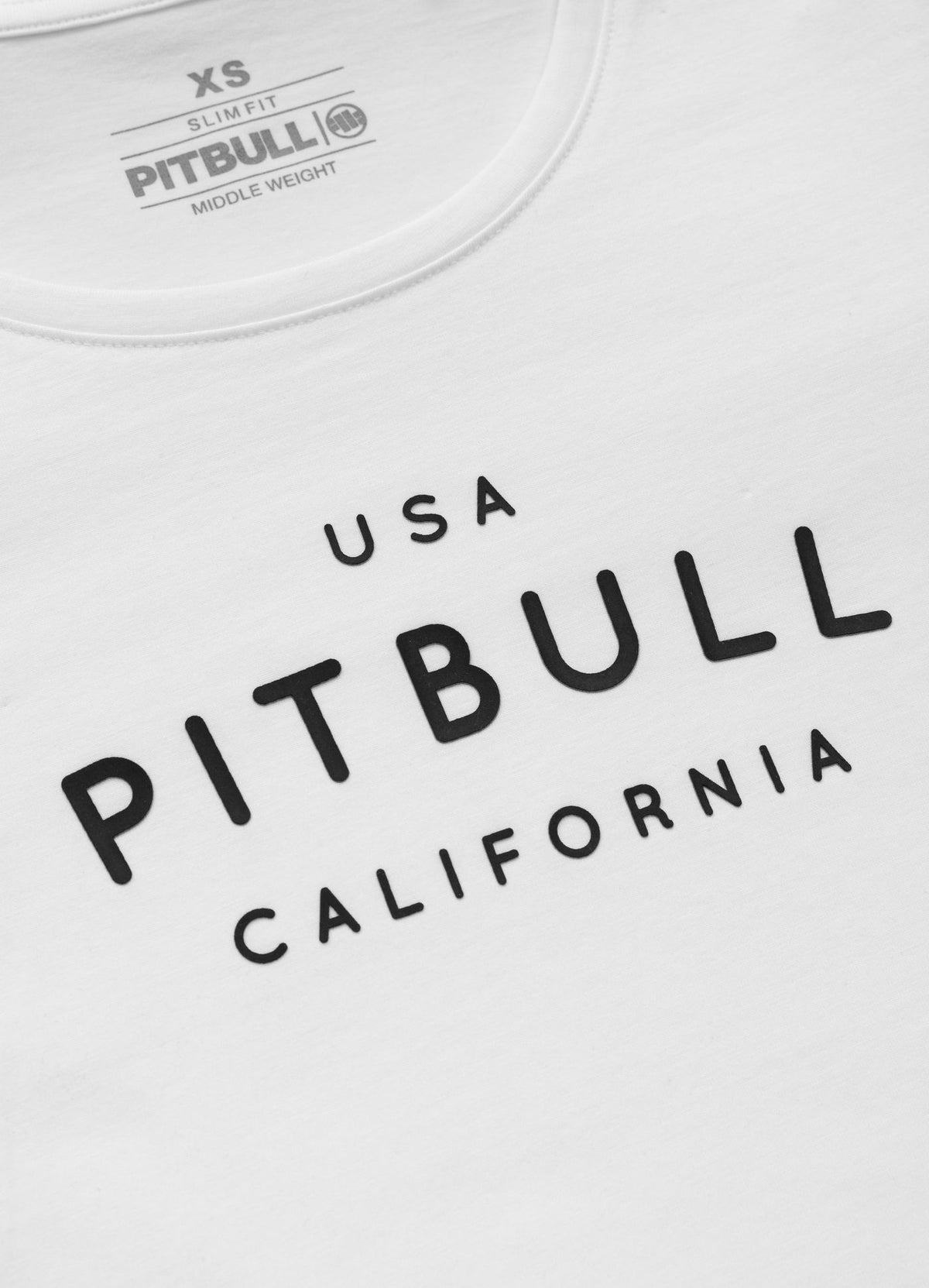 Women's longsleeve Slim Fit USA CAL - White