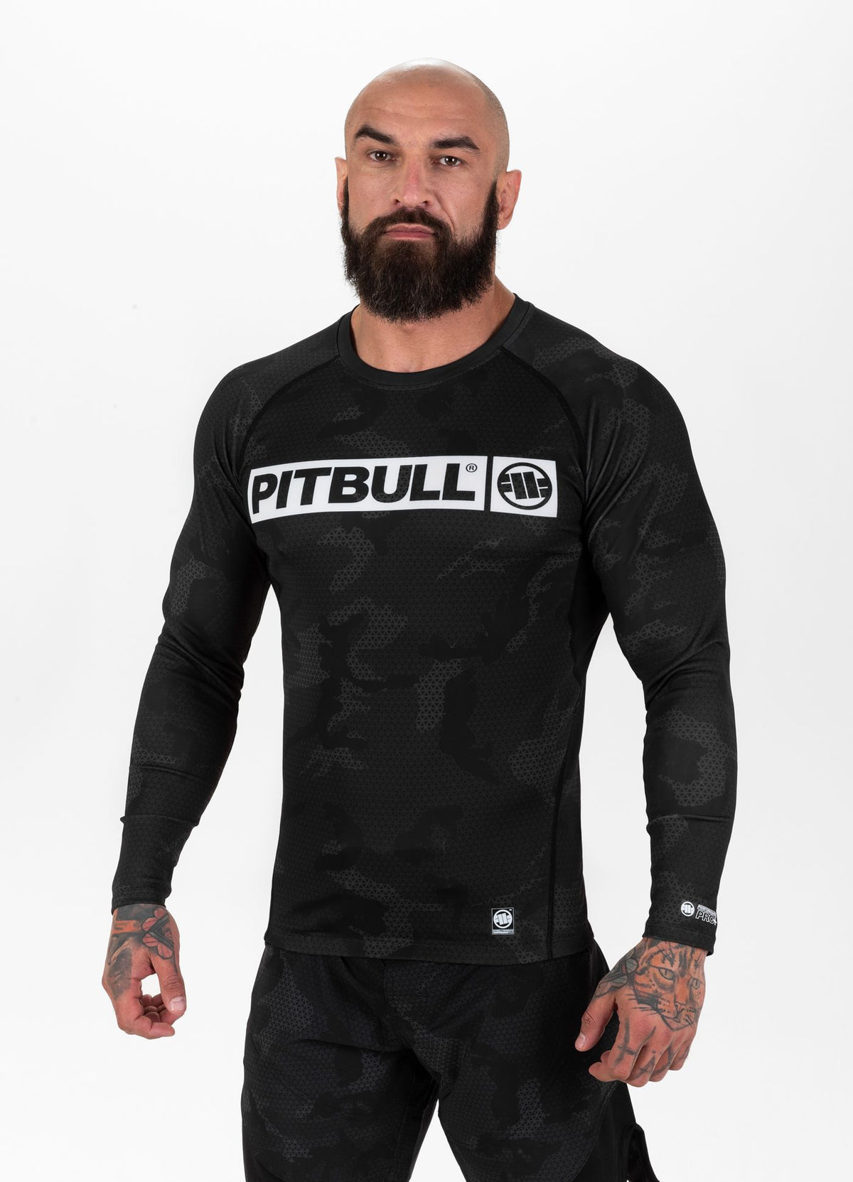 Longsleeve Rashguard Net Camo Hilltop II