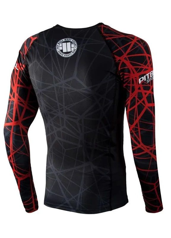 Longsleeve Rashguard Red Ray