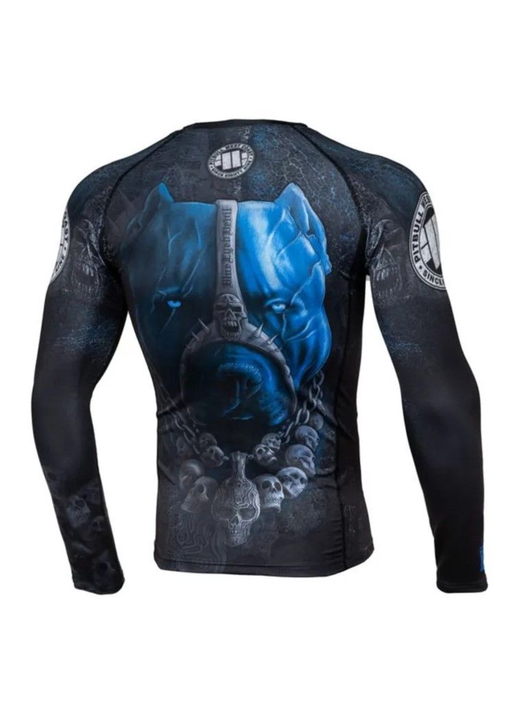 Longsleeve Rashguard Skull Dog 18