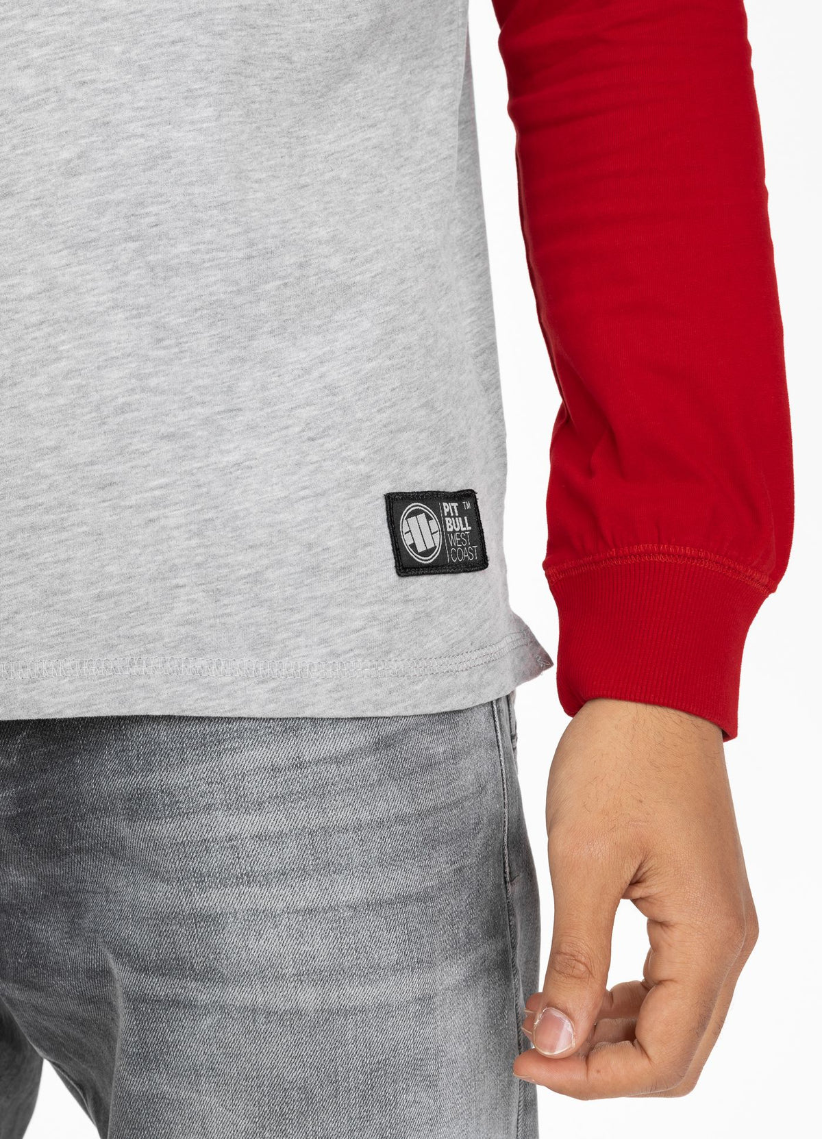 Hooded longsleeve Garment Washed Raglan California