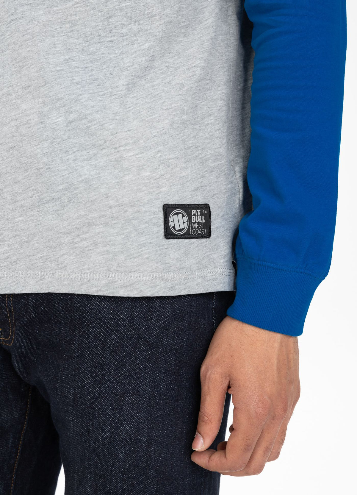 Hooded longsleeve Garment Washed Raglan Small Logo