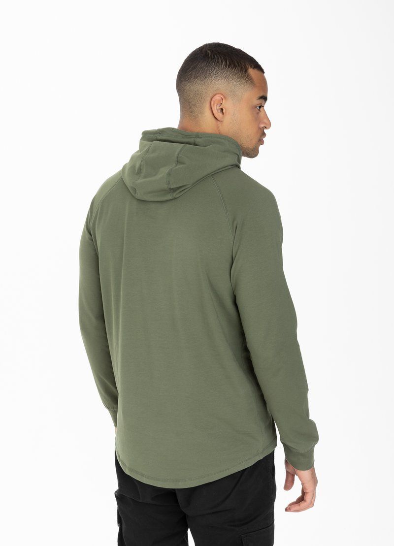 Hooded Longsleeve Spandex Small Logo