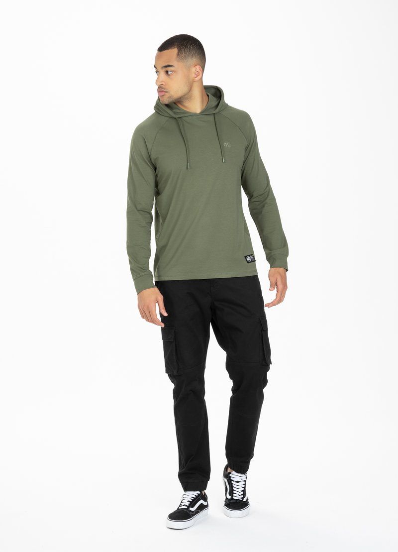 Hooded Longsleeve Spandex Small Logo
