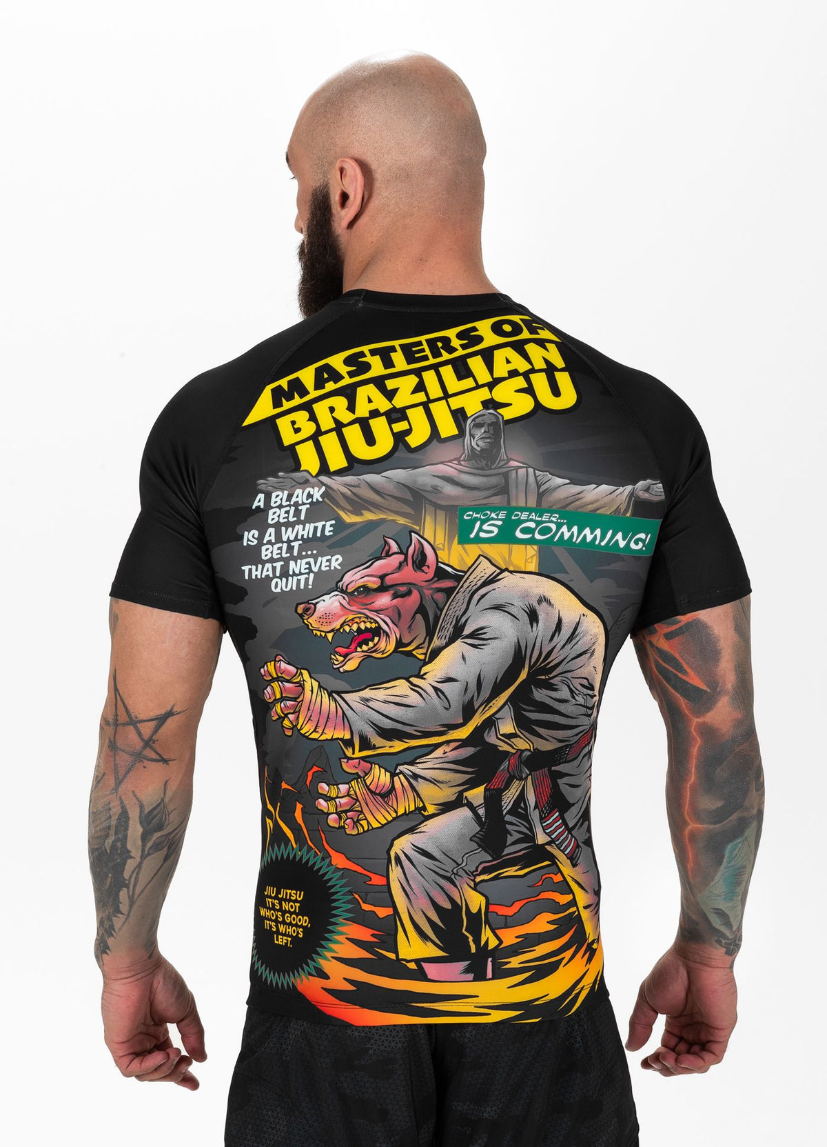 Rashguard Masters Of BJJ Hilltop