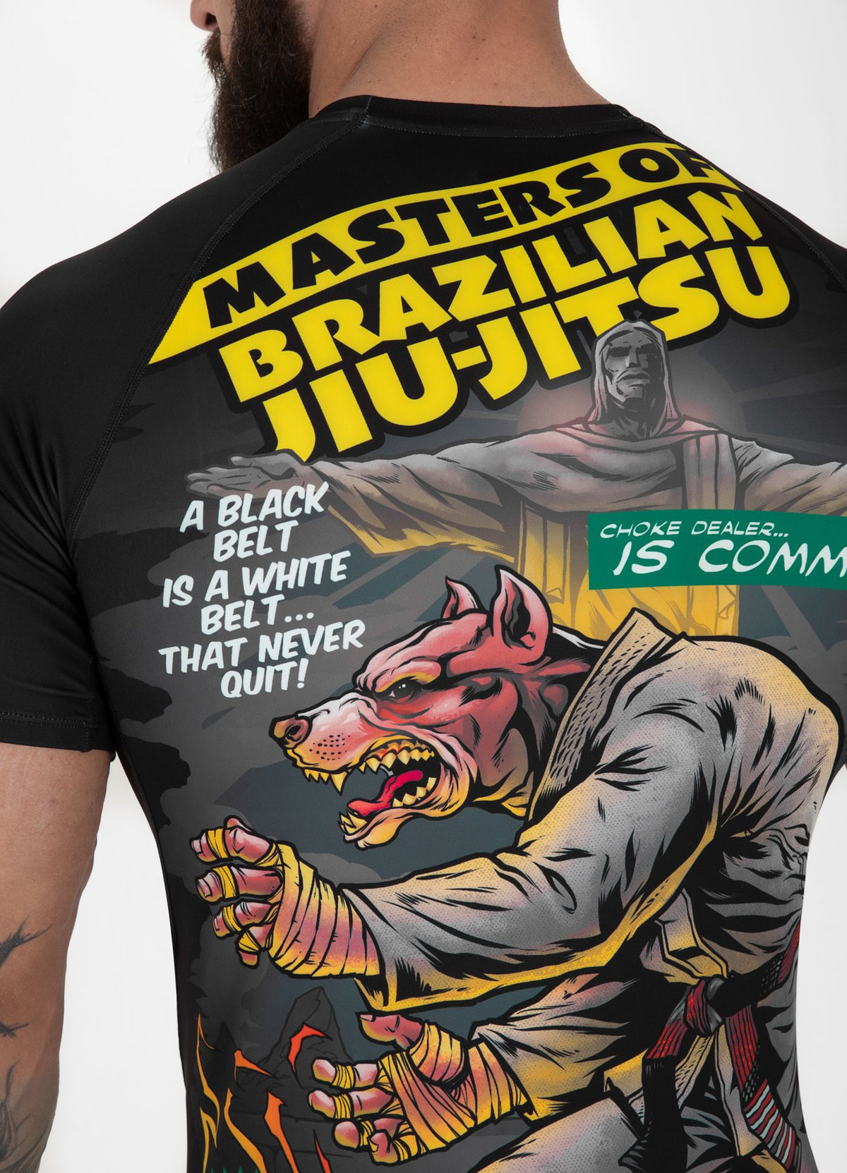 Rashguard Masters Of BJJ Hilltop