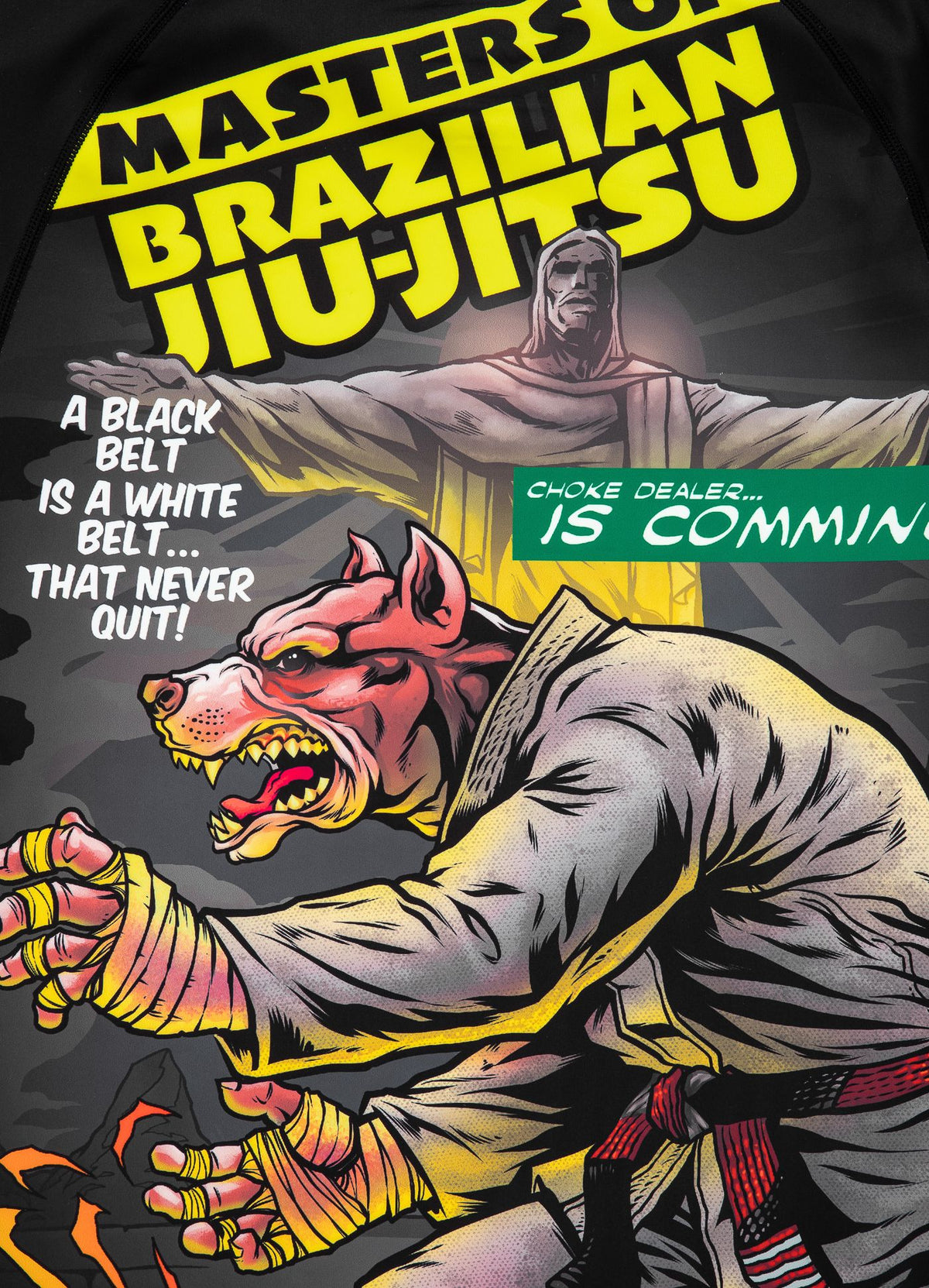 Rashguard Masters Of BJJ Hilltop