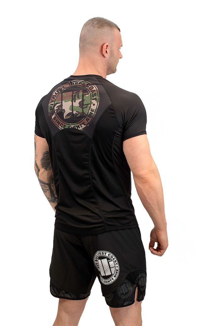 Rashguard Mesh Performance Pro plus Woodland Logo