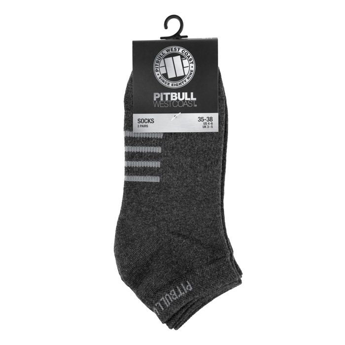 Socks Low Ankle thick 3-pack