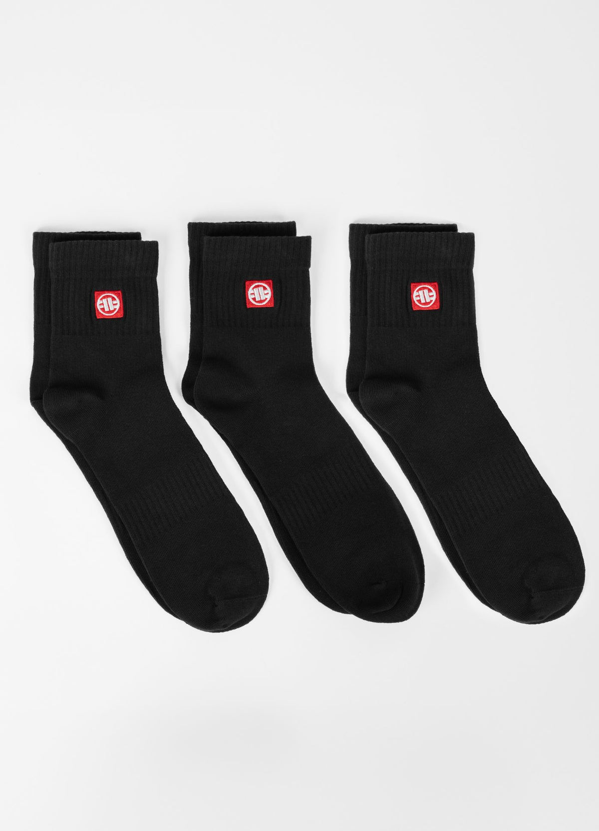 Socks Low Ankle Logo thin 3-pack