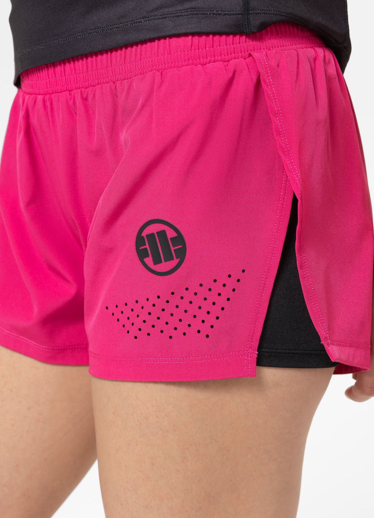 Women's Shorts Performance Pro plus Small Logo - Pink