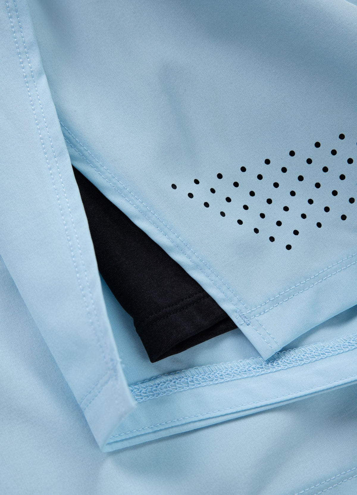 Women&#39;s Shorts Performance Pro plus Small Logo - Light blue