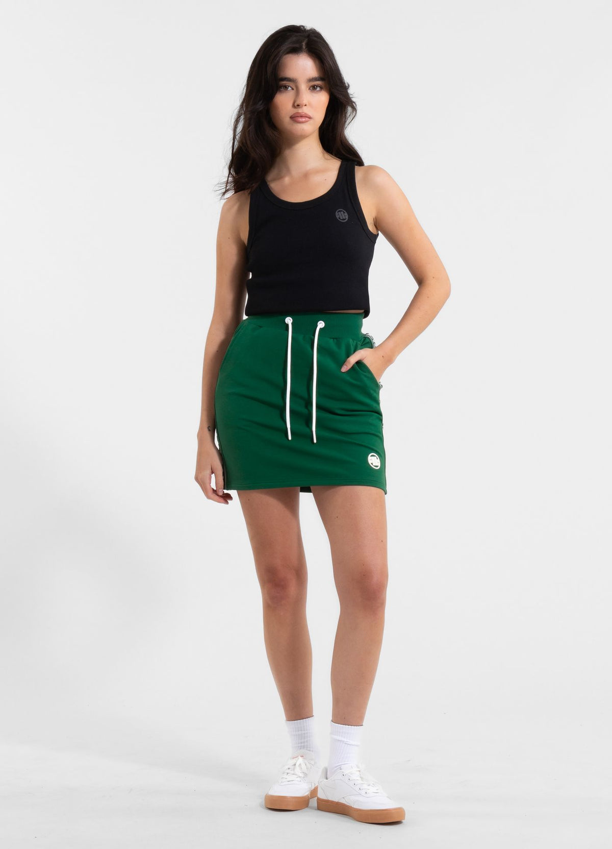 Women's skirt French Terry REGATTA - Dark green