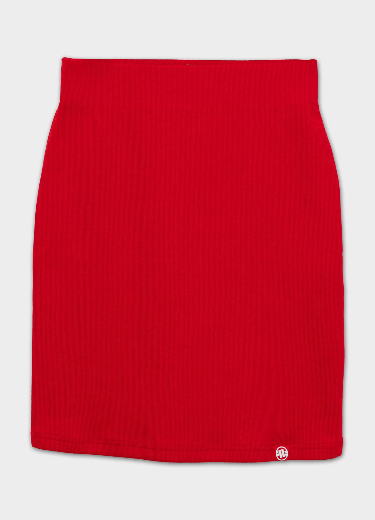 Women's Mini skirt Rib - Red
