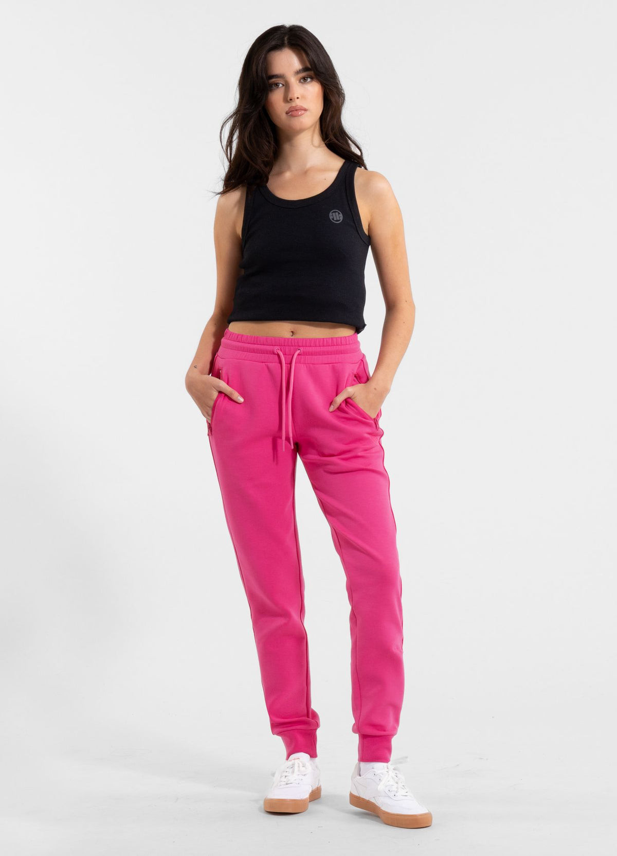 Women&#39;s sweatpants DISCOVERY - Raspberry
