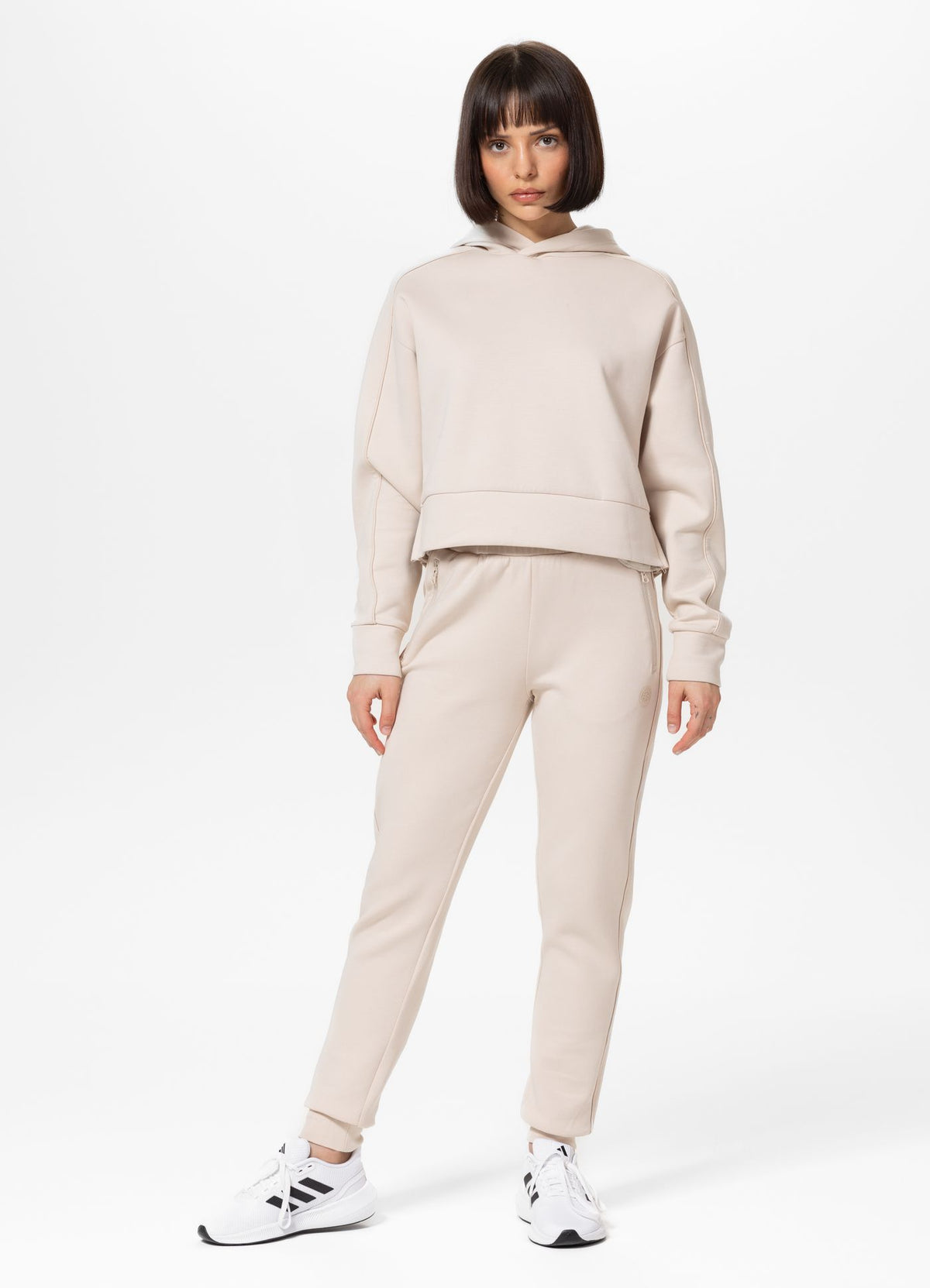 Women&#39;s sweatpants DISCOVERY - Sand