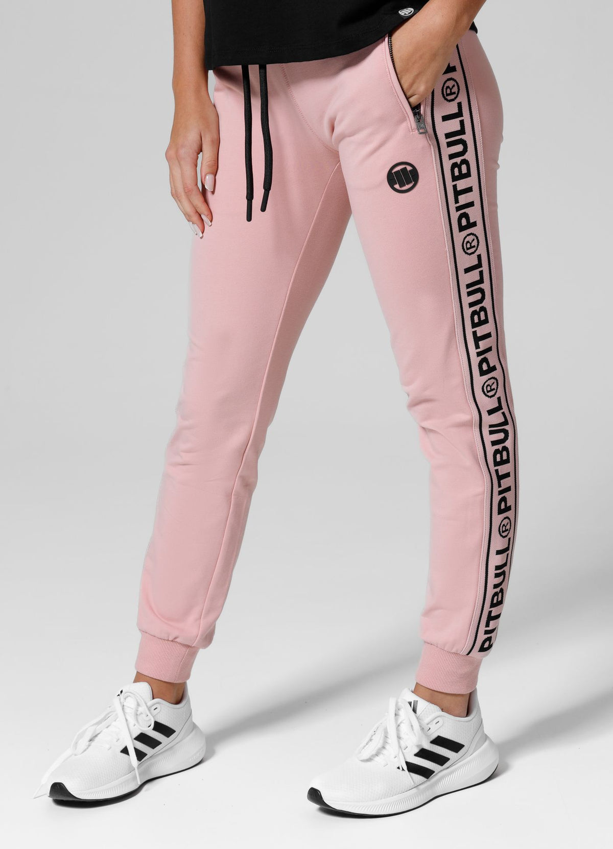 Women&#39;s sweatpants French Terry Judith - Pink