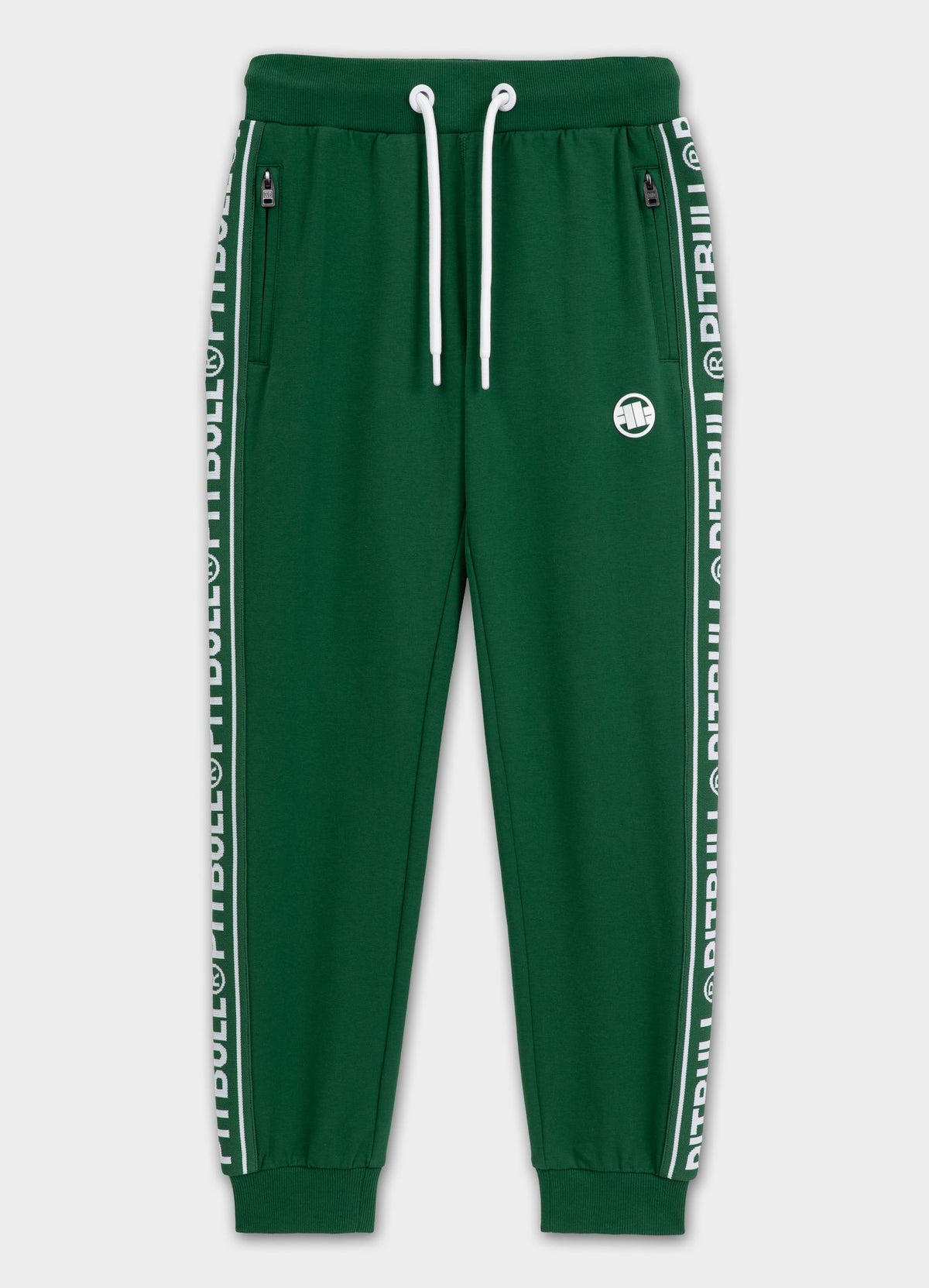 Women&#39;s sweatpants French Terry JUDITH - Dark green