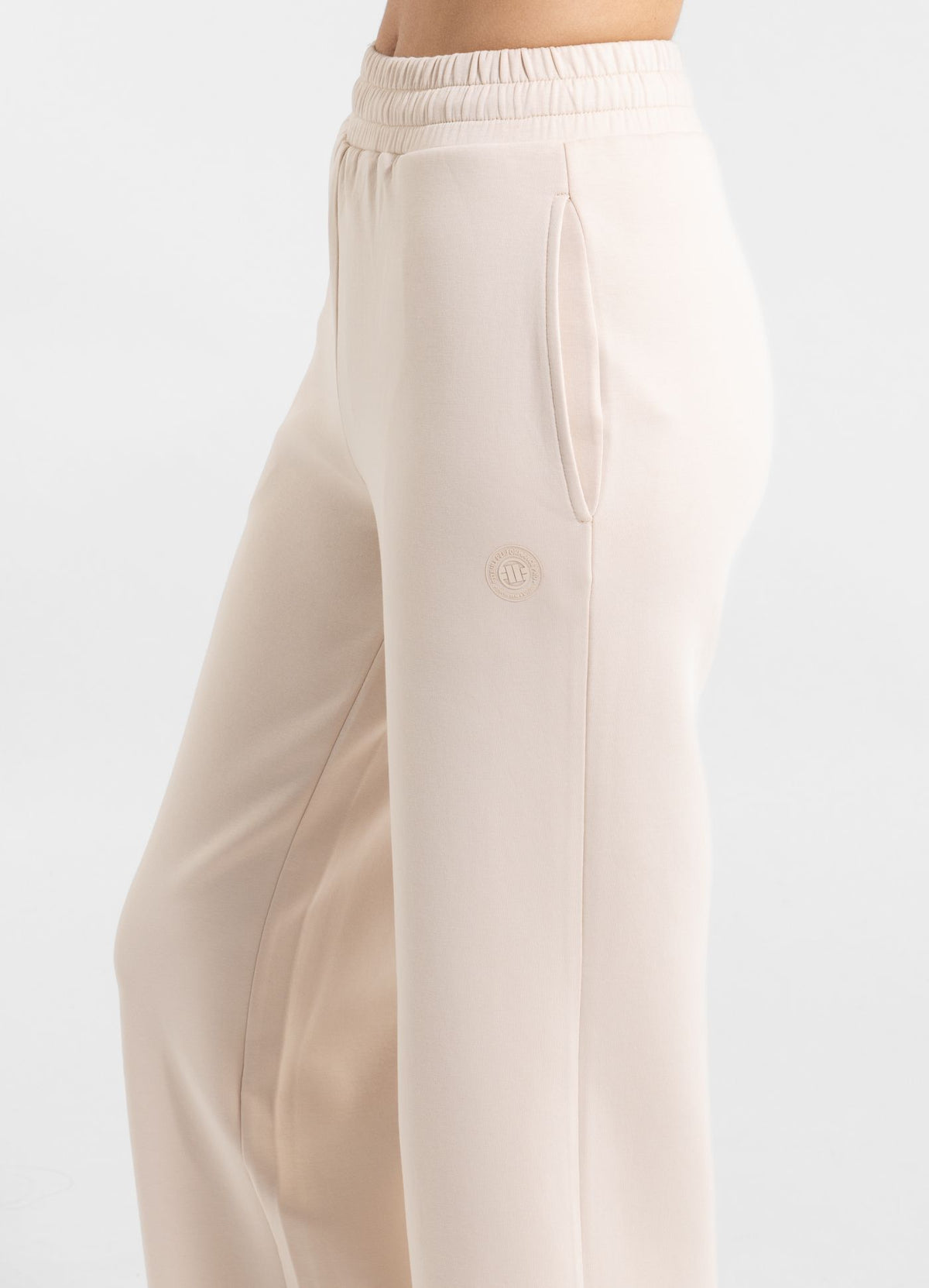 Women&#39;s sweatpants OPEN DISCOVERY - Sand
