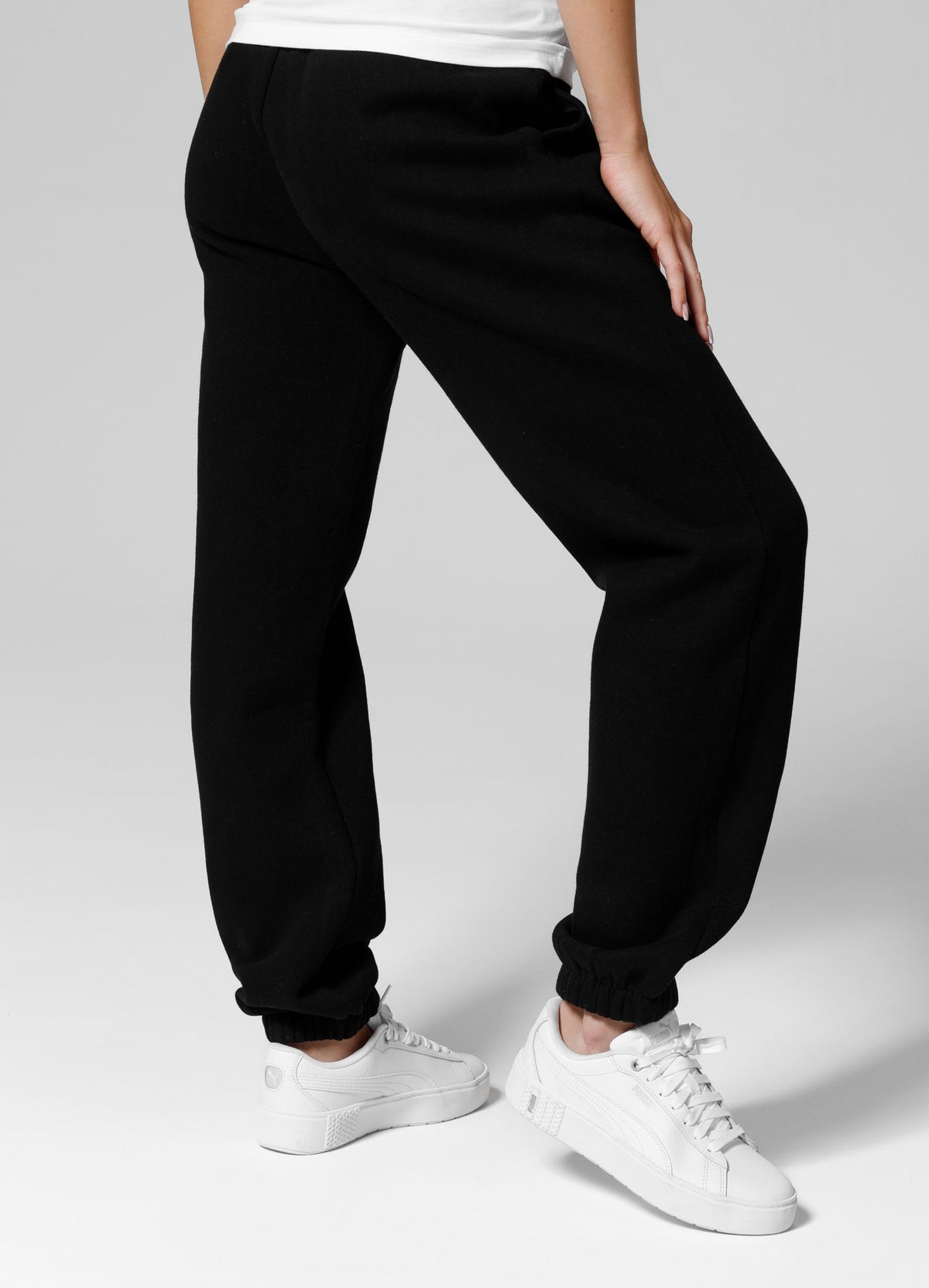 Women&#39;s oversize sweatpants Tyrian